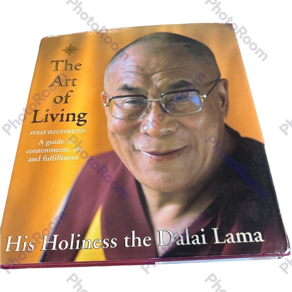 Coffee table book.  The Art of Living by His Holiness the Dalai Lama